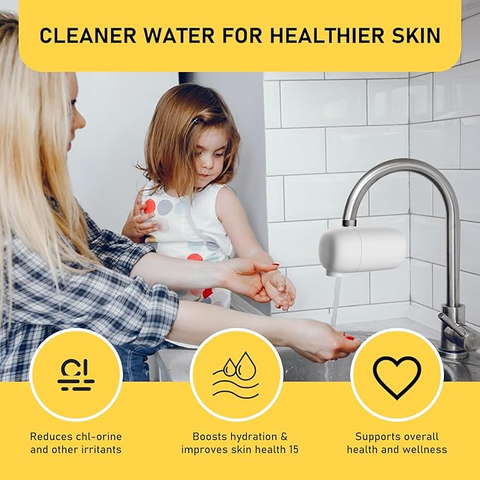 Faucet Water Filter Replacement Cartridge Bundle Compatible with All Canopy Faucet 2 Pack