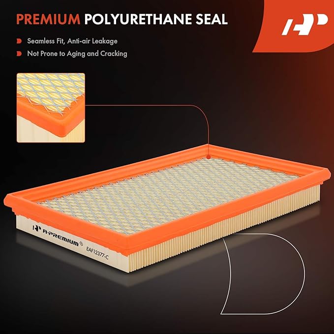 A-Premium 2-PC Engine & Cabin Air Filter with Activated Carbon Compatible with Nissan Altima 2013-2018, Murano 2015-2022, Maxima 2016-2022, Pathfinder 2013-2020 & Infiniti QX60 2014-2020, JX35 2013