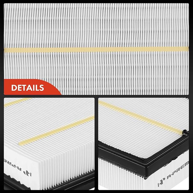 A-Premium Front Engine Air Filter Compatible with Volkswagen Jetta 2019-2023, Golf 2019-2021, Golf SportWagen 2019, Taos 2022-2023, 1.4L 1.5L