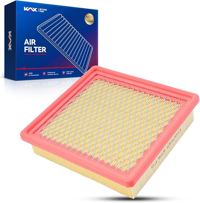 KAX Engine Air Filter, CA11049 Replacement for Chevrolet Volt 2011-2015, Cadillac ELR 2014-2016, Advanced Air Filter Media, Increased Acceleration