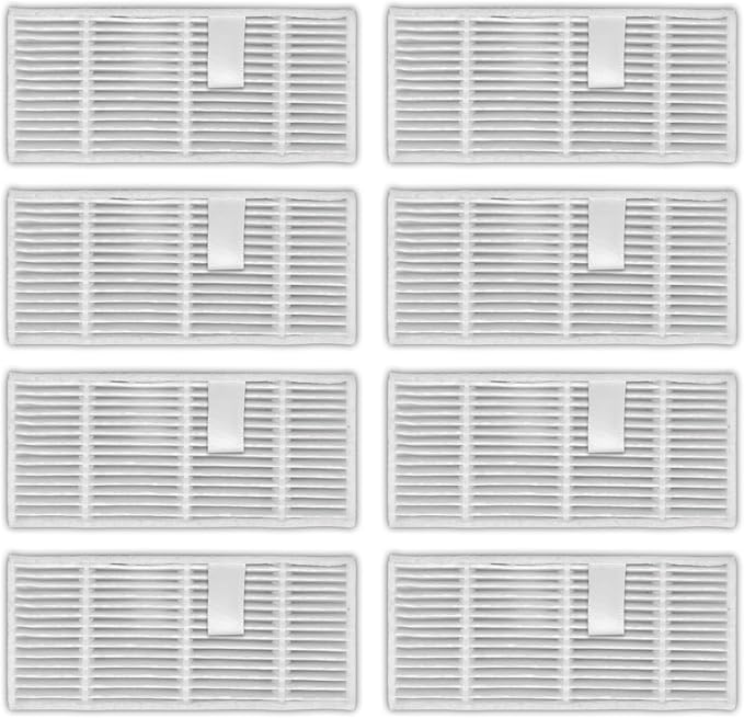 (8 Pack) C20 Omni Replacement HEPA Filters Compatible With Eufy C20 Omni Robot Vacuum, Filter Kit, Replacement Parts, Filters Accessories Kit, Vacuum Filters
