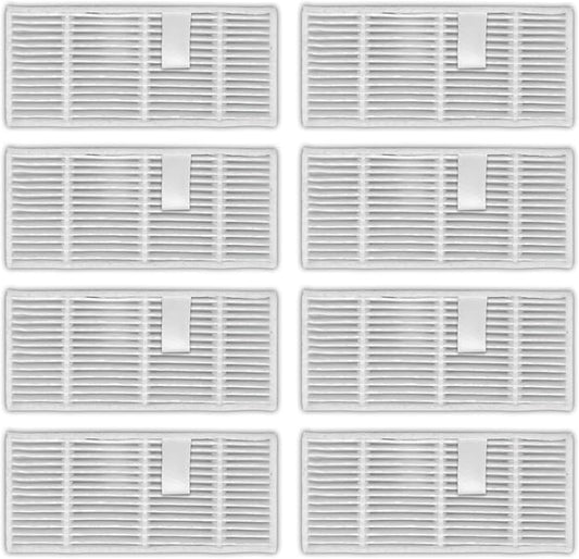 (8 Pack) C20 Omni Replacement HEPA Filters Compatible With Eufy C20 Omni Robot Vacuum, Filter Kit, Replacement Parts, Filters Accessories Kit, Vacuum Filters