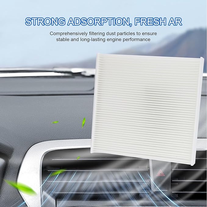Cabin Air Filter with Activated Carbon Compatible with Honda CRV,Accord,FilterReplacement for 80292-SDA-A01, 80292-SDC-A01, 80292-SEC-A01, 80292-SHJ-A41, 80292-SWA-A01, 80292-T0G-A01, 80292-TZ5-A41