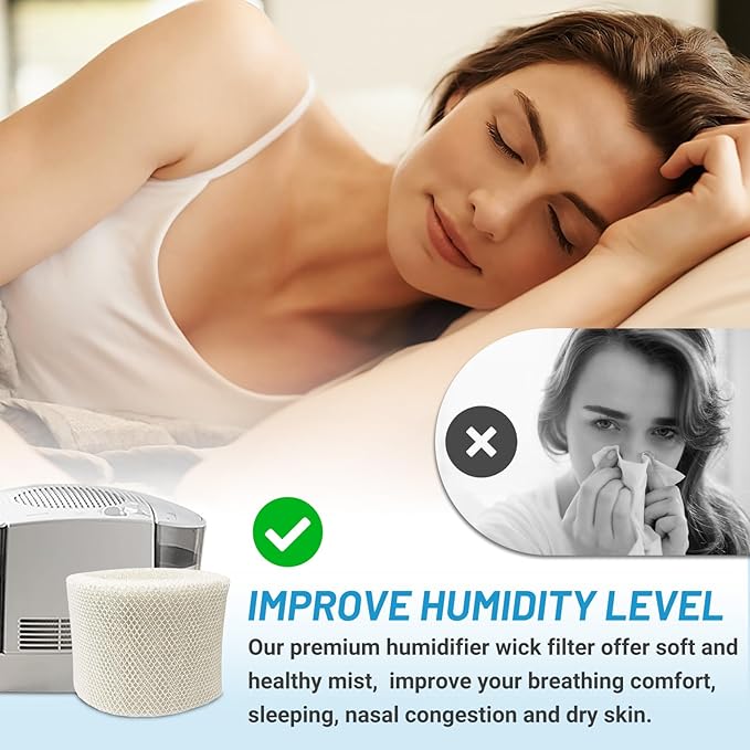 Lemige 3 Pack HC14 Filter E Replacement for Honeywell humidifier HC-14 Series HC-14V1 HC-14 HC-14N, Models HCM-6009 HCM-6011 HEV680 HEV685 Series