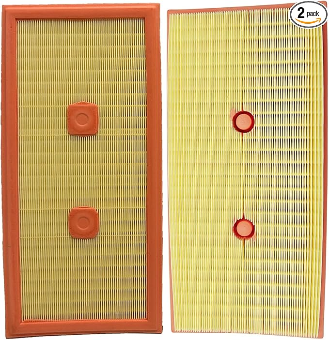 Engine Air Filters Compatible with 12-18 Mercedes-Benz W204 W212 C300 C350 E300 E350 E400 GLE350 GLK350 ML350 R350 3.5L Engine Cabin Air Filtration 2760940004 CA11439 AF5699 A90027