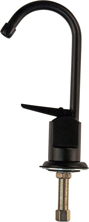Westbrass D203-NL-12 6" Touch-Flo Style Pure Cold Water Dispenser Faucet, 1-Pack, Oil Rubbed Bronze