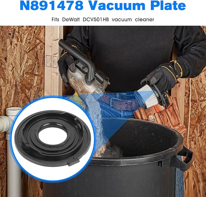 N891478 Vacuum Plate Replacement De-Walt DCV501HB Vacuum Filter Attachments, De-Walt Handheld Vacuum Filter Plate Holder
