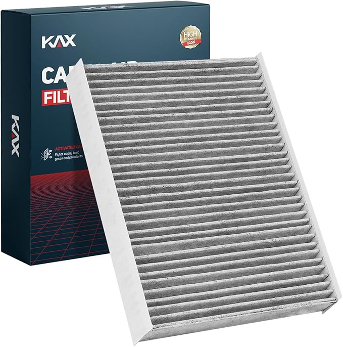 KAX Cabin Air Filter with Activated Carbon, CF12161 Replacement for Kia Sorento LX/L/EX/S/SX 2016 2017 2018 2019 2020, Passenger Compartment Air Filter