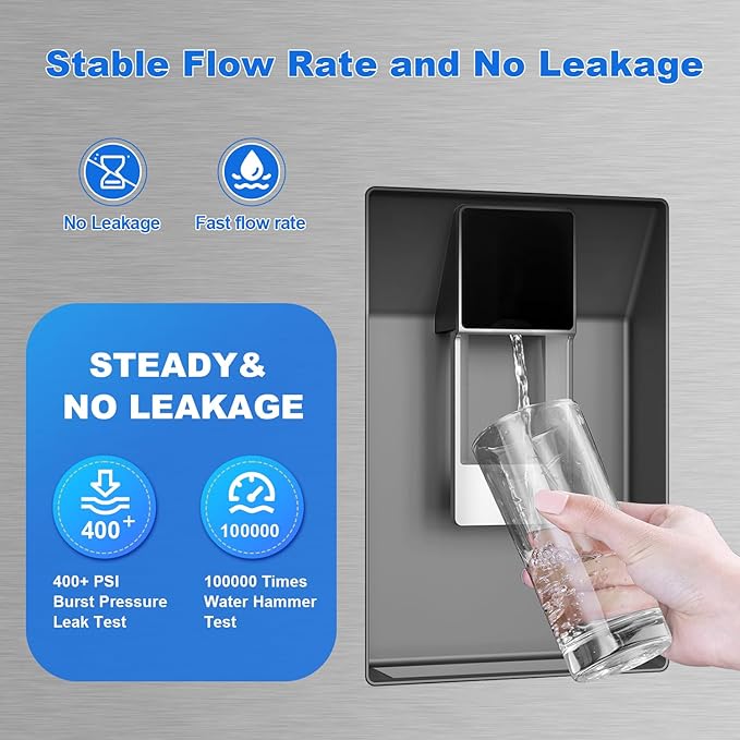 FPPWFU01 Water Filter Replacement Compatible with Frigidaire FPPWFU01, Electrolux FPPWFU01, PureAdvantage, PWF-1 FPPWFU01 PurePour Water Filter, Remove Impurities from Water (1-PCS)