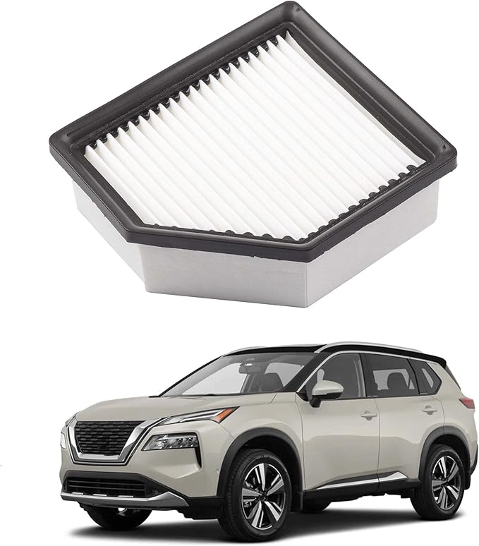 Dasbecan Engine Air Filter 16546-6RA0A Compatible with 2021 2022 2023 Nissan Rogue 2.5 Air Filter