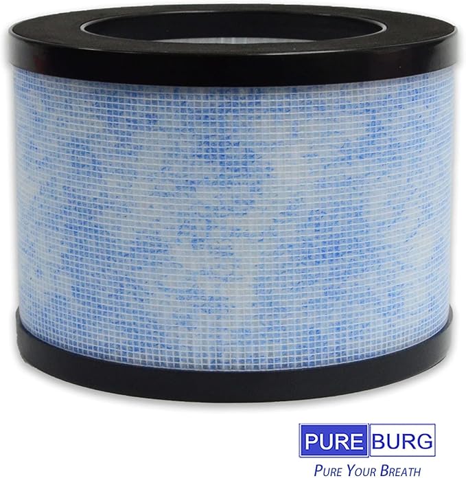 PUREBURG Replacement Filter Compatible with ToLife TZ-K1 Intelabe EP1080 & AROEVE MK01 MK06 Kloudi DH-JH01 POMORON MJ001H MJ012H & FreAire KN-6391RGB Air Purifiers,2-Pack