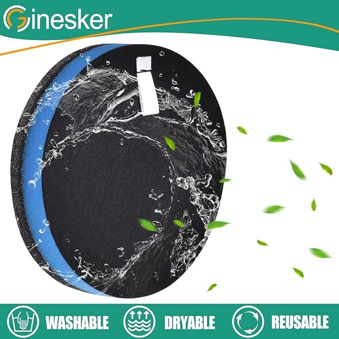 3 Sets Replacement Filter Compatible with Bissell Cleanview Pet Vacuum 2252 2254 2256 2258 2486 PowerGroom 22528 PowerForce 3334 Powerlifter, PowerClean & PowerEase, Compare to Parts # 12141 & 1601972