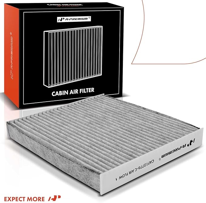 A-Premium Cabin Air Filter with Activated Carbon Compatible with Ford Ranger 2019 2020 2021 2022 2023 2.3L, Replace# KB3Z19N619A
