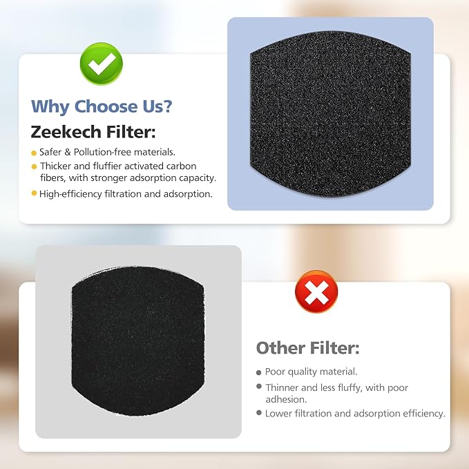 12 Pack Baby Diaper Pail Deodorizer Refills for Ubbi Diaper Pail, Activated Charcoal Odor Absorber Filters Compatible with Ubbi Steel Diaper Pail