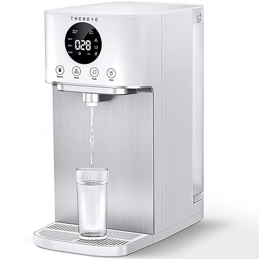 Reverse Osmosis Countertop Water Filter, NSF/ANSI 58 Certified, 7-Stage Purification System, 3:1 Purified to Waste Ratio, BPA-Free Home Water Purifier, No Installation Required