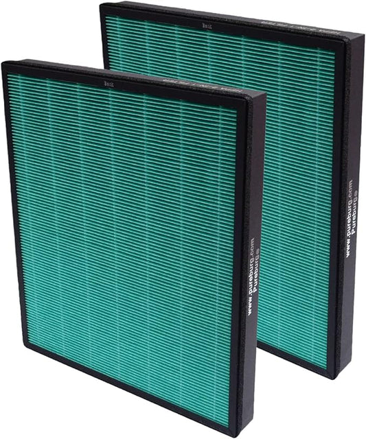 PUREBURG Replacement Filter Compatible with Coway Airmega Icon & IconS Air Purifier,2-Pack H13 Activated Carbon MAX2 Air Clean VOCS Odor