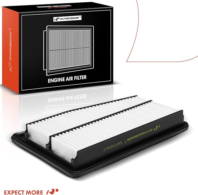 A-Premium Engine Air Filter Compatible with Hyundai Genesis 2009 2010 2011 3.8L, Replace# 281133M000, 28113-3M000