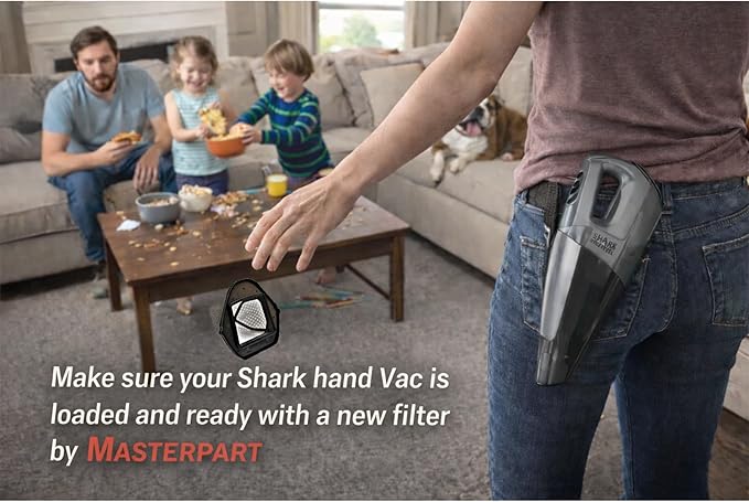 Vacuum Dust Cup Filter Compatible with Shark SV700 Series, SV900 Series, SV75 Series, VX33 and LV800 Series. Compatible with Shark Filter XF769.