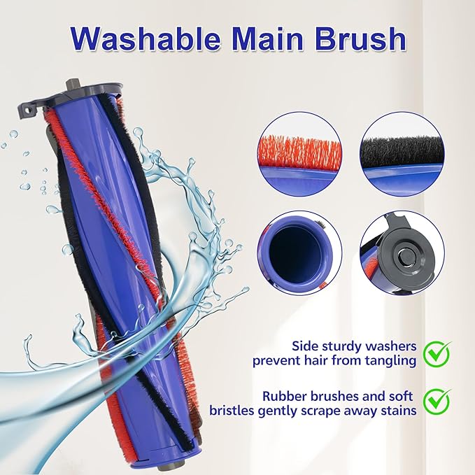 DC50 Brush Roller and Fiter Replacement Compatible With Dyson DC50 Animal Multi Floor Complete Vacuum, Filters Brush Kit, Compare to Part 965081-01 965080-01 964705-01