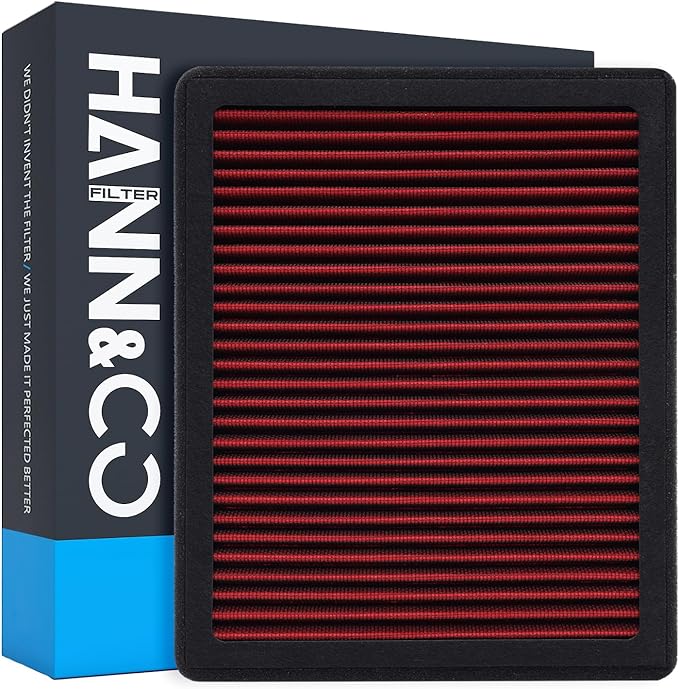 HANN&CO Washable And Reusable High Flow Cabin Air Filter，Greater Than 15 Years of Service Life，Suitable For Kia Sorento Replacement CF12161，VF2075（HCC18126-X）