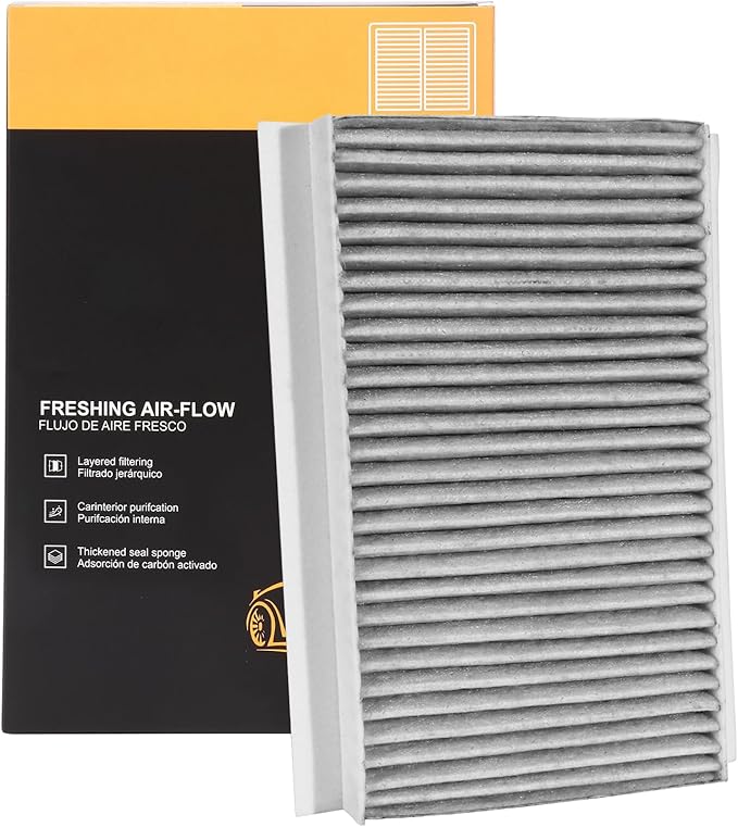 Cabin Air Filter Compatible with for 2005-2016 Land Rover LR3/LR4/Range Rover Sport,Activated Carbon Cabin Filter for Cars
