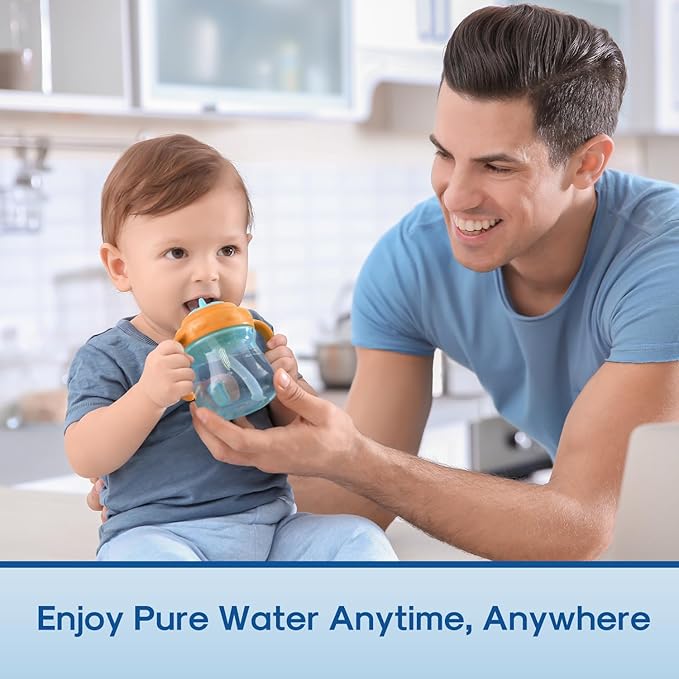 ICEPURE Replacement Filter for Water Pitchers, Compatible with Epic Pure Water Pitcher, Removes 99% Chlorine, Fluoride, PFOA/PFOS, Lead, and Heavy Metals. Up to 150 Gallons, 2PACK