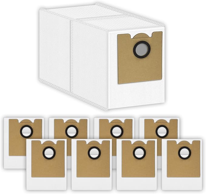 (9 Pack) M2L Plus Replacement Dust Bags Compatible with Lefant M2 Plus/ M2L Plus/ M2S Plus/ M350 Robot Vacuum Cleaner, Vacuum Bags, Canister Bag, Vacuum Replacement Dust Bags, Disposable Bags