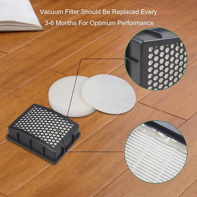 Replacement Filter for Kenmore DU5080 DU2001 DU5092 Bagless Upright Vacuum