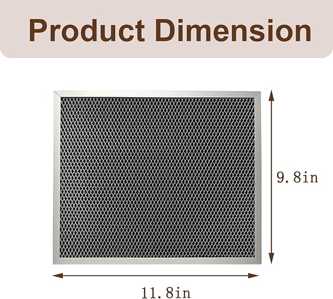 2 Pack MERV-1 Filter Replacement for ALORAIR Galaxy 60, 60P, 85P Dehumidifiers, Compatible with Guardian 60, 60P, 85P Dehumidifiers, Used for Crawlspace, Commercial, Basements Dehumidifier