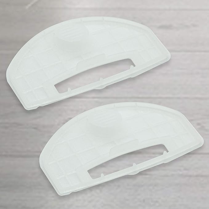 PURE CLEAN PUCRC25 and PUCRC26B Replacement Parts - (4) Rotating Side Brushes (2) Dustbin Filters - Robot Vacuum Cleaner Replacement Parts and Accessory Kit