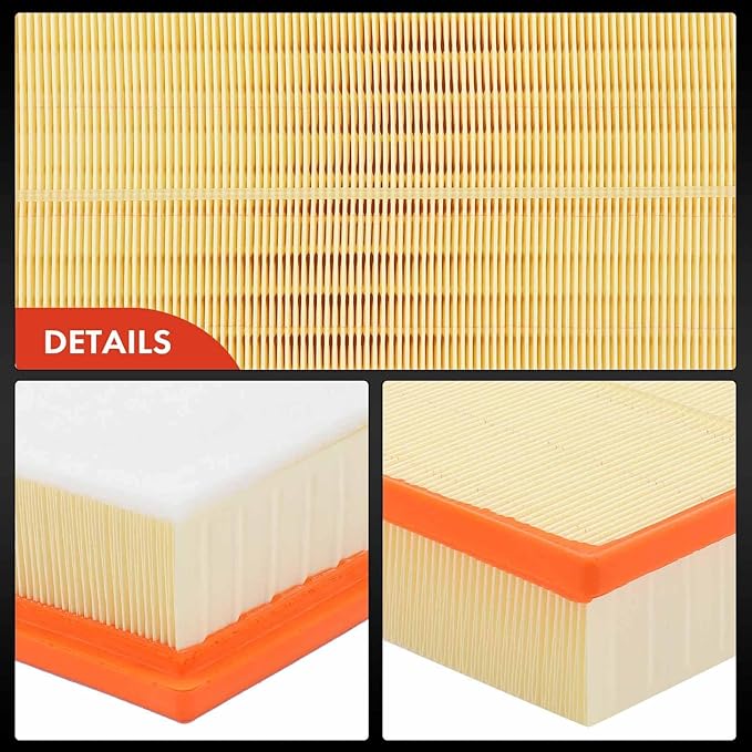A-Premium Engine Air Filter Compatible with Lexus GX460 & Toyota 4Runner, FJ Cruiser, 2010-2023, 4.0L 4.6L, Flexible Panel, 12,000 Miles Filter Protection, Replace# 1780138051