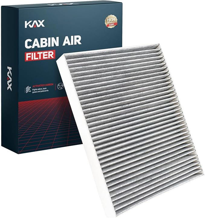 KAX Cabin Air Filter with Activated Carbon, CF11902 Replacement for Audi Q7 2007-2015, Porsche Cayenne 2003-2006, Cayenne 2008-2018, Volkswagen Touareg 2004-2017, Passenger Compartment Air Filter