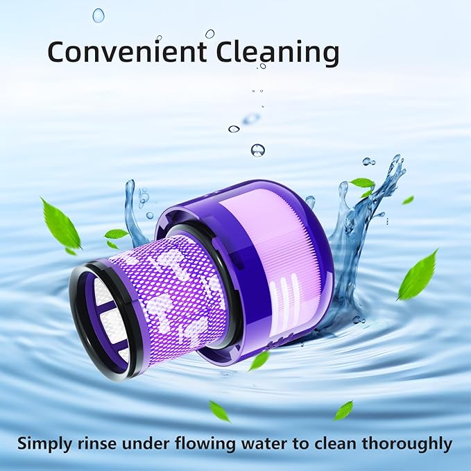 2 Pack Vacuum Filter Replacement Parts Compatible with Dyson V11/V15 Series Vacuum Cleaner, Cordless Vacuum Filter Accessories, Home Cleaning Helper, Effective Cleaning, 2 Rear-Filters (2)