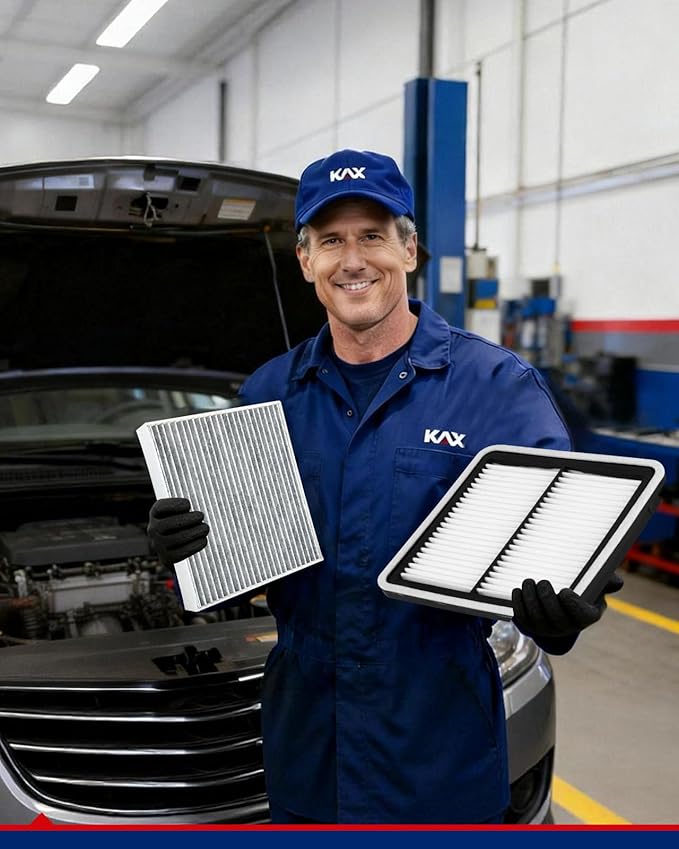 KAX Engine & Cabin Air Filter Kit, Replacement for Subaru Outback 2010-2019, Legacy 2010-2019, Replace# CA9997 CF10285
