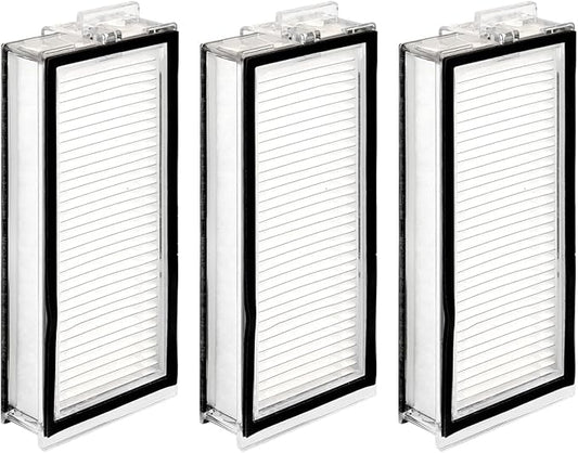 (3 Pack) Q5 Max+ Ultra Replacement HEPA Filters Compatible With Roborock Q5 Max+, Q5 Pro, Q5 Pro+, Q8 Max, Q8 Max+, Q7, Q7+, Q7 Max, Q7 Max+, Q5 Duoroller+ Robot Vacuum, Accessories Kit Filters