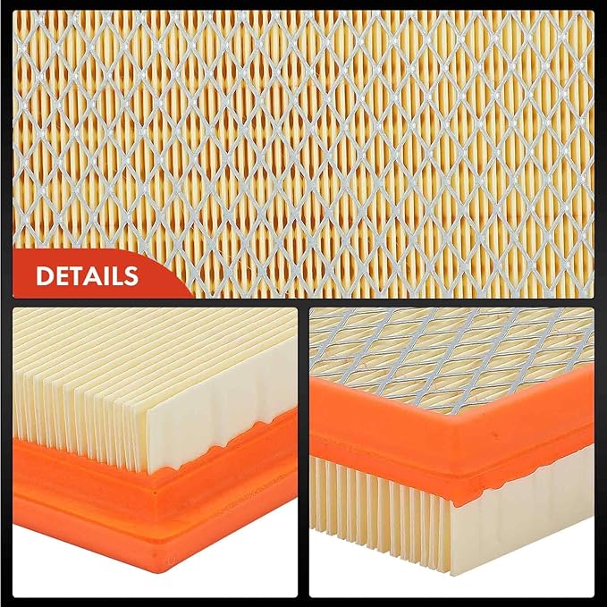 A-Premium 2-PC Engine & Cabin Air Filter with Activated Carbon Compatible with Nissan Altima 2013-2018, Murano 2015-2022, Maxima 2016-2022, Pathfinder 2013-2020 & Infiniti QX60 2014-2020, JX35 2013