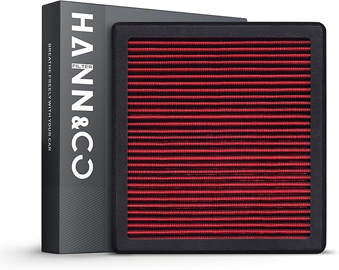 HANN&CO Washable And Reusable High Flow Cabin Air Filter，Greater Than 15 Years of Service Life，Suitable For Toyota Highlander；Lexus RX300，IS300 Replacement CF10138，CP137，VF2008（HCC1017-X）