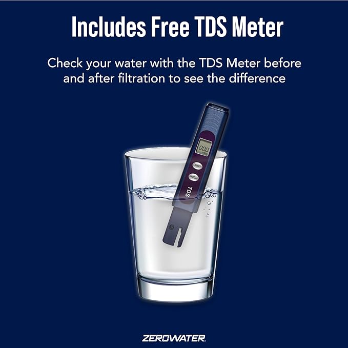 (Package Of 6) ZeroWater ZR-001 One-Pack Water Filter Replacement Cartridge (1 Pack), 3 x pack of 2