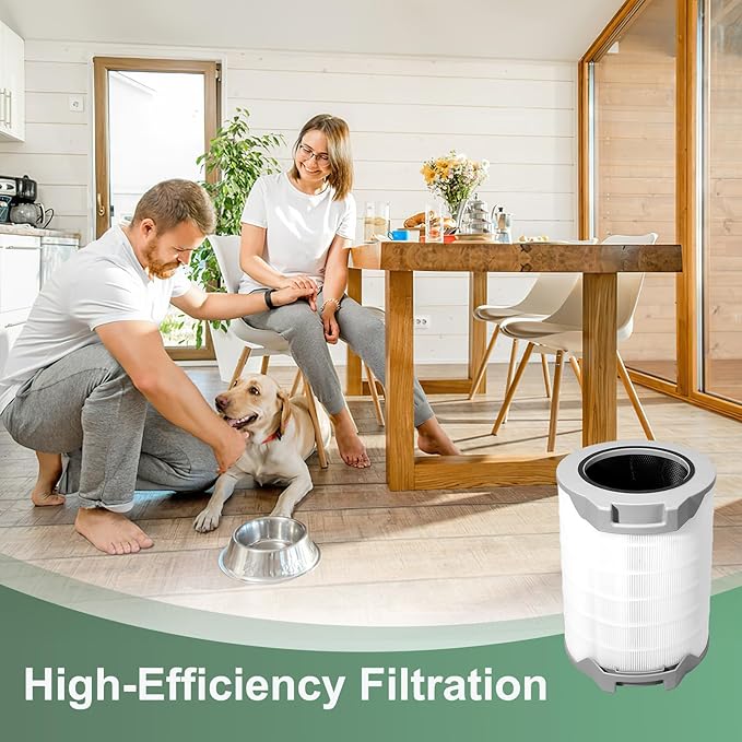LV-H134 Replacement Filter,Compatible With LEVOIT LV-H134 Air Purifier,3-in-1 True High-Efficiency Activated Carbon LV-H134-RF Filter Replacement-1PACK