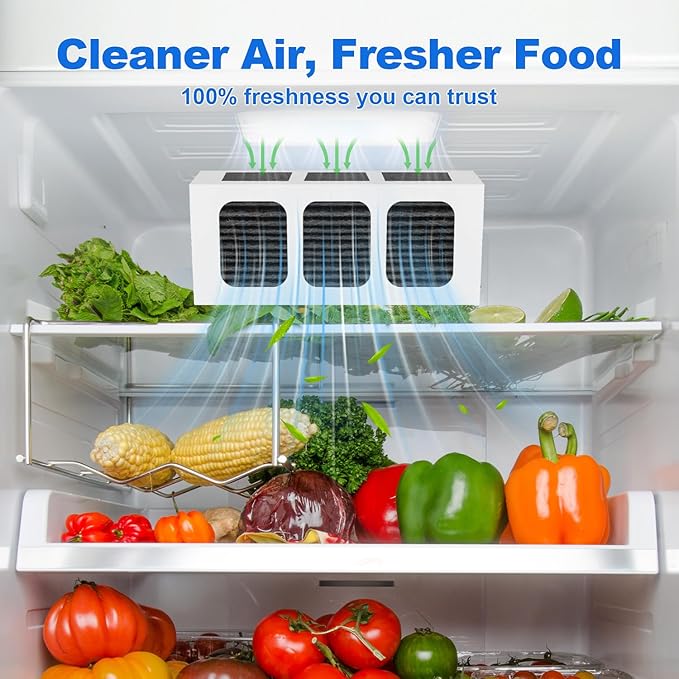 Water Filter Replacement Compatible with Frigidaire FPPWFU01, Electrolux FPPWFU01, PurePour PWF-1, PureAdvantage PWF-1 Water Filter and PureAir Ultra II PAULTRA2 Air Filter Combo (2+2)