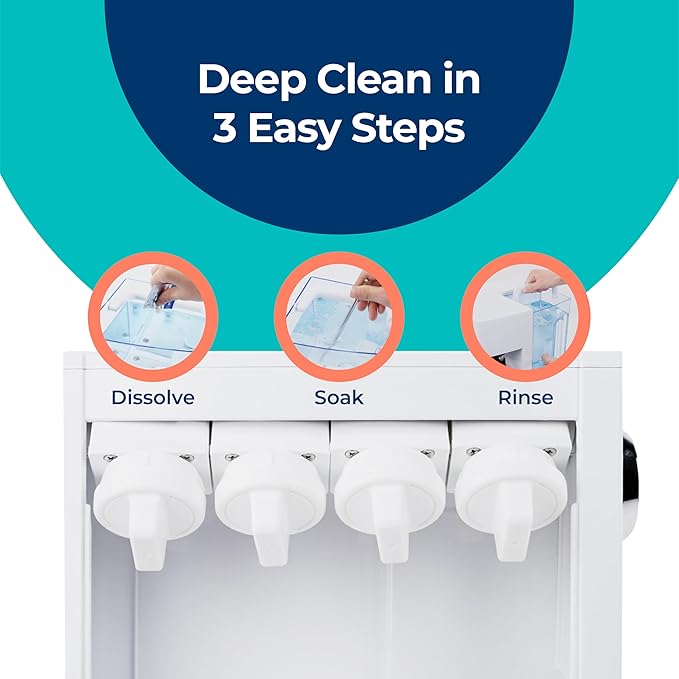 Bluevua Cleansing Kit for RO100ROPOT & RO100ROPOT-UV – Includes 5 Cleaning Tablets and Filter Accessory for Internal System Maintenance and Freshness Support