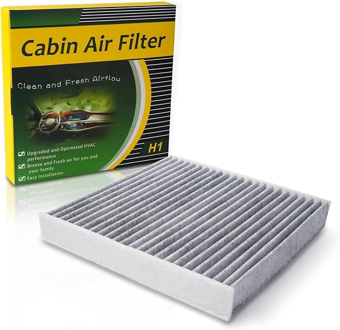 Cabin Air Filter with Activated Carbon Fits 2019-2025 QX50, 2022-2025 QX55, 2022-2025 QX60, 2019-2025 Altima, Rogue 2022-2026 1.5L, Murano 2025-2026, Pathfinder 2022-2026, Replace CF12552