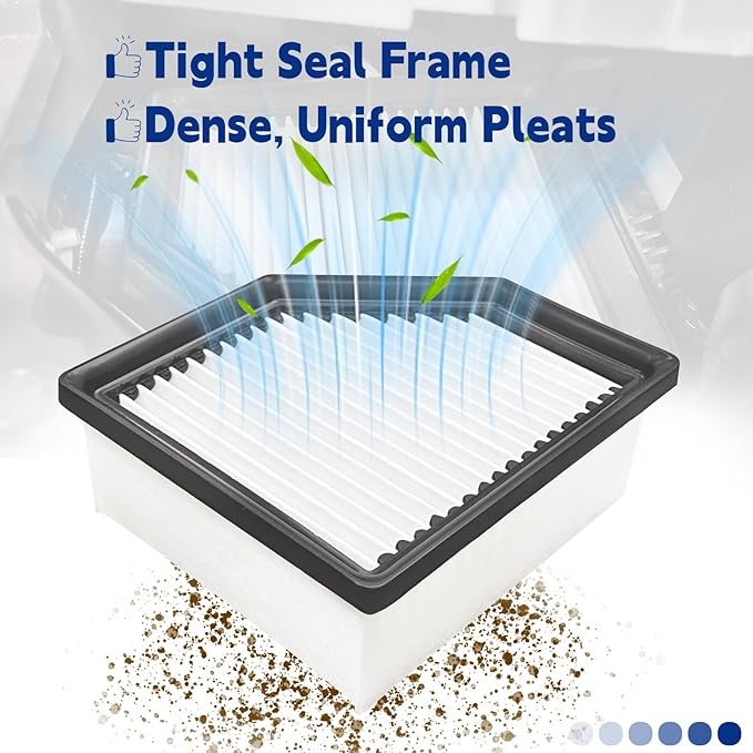 Engine Air Filter Replace 16546-6RA0A Compatible with 2021 2022 2023 Nissan Rogue 2.5L Air Filter