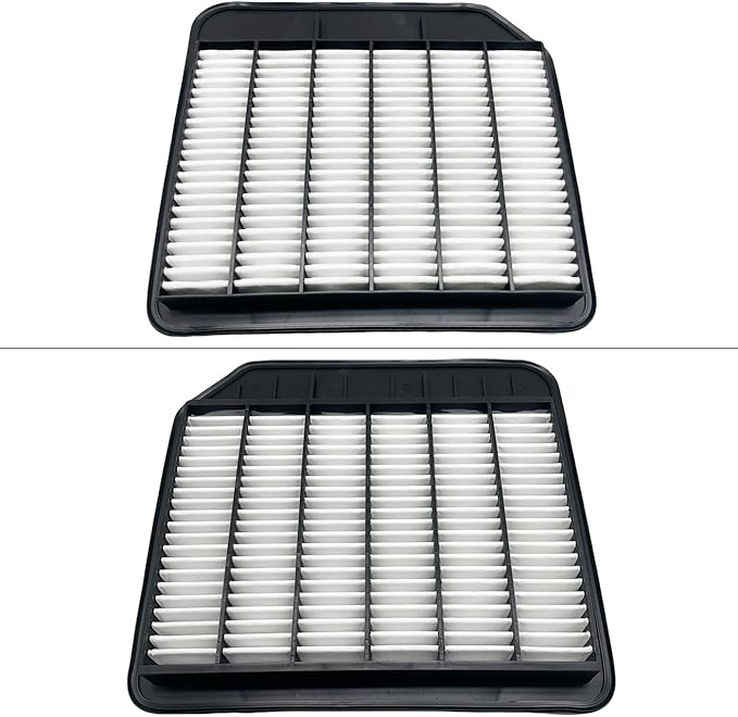 Engine & Cabin Air Filter Fit for 2017-2024 Nissan Armada, 2011-2013 Infiniti QX56, 2014-2024 QX80, V8 5.6L, Replace 16546-1LA0A 999A2-VX000 165461LA0A 999A2VX000