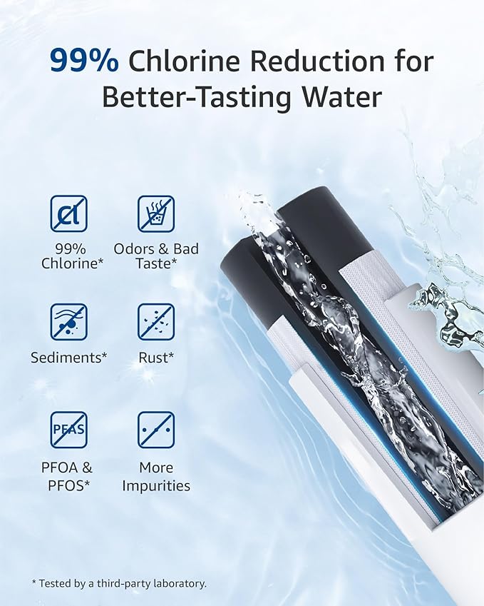 Waterspecialist LT1000PC ADQ747935 Replacement for LG® LT1000P®, LT1000PCS, LFXC24796S, LMXS28626S, LFXS26973S, ADQ74793501, ADQ74793502, 46-9980, 9980 Refrigerator Water Filter, Pack of 3