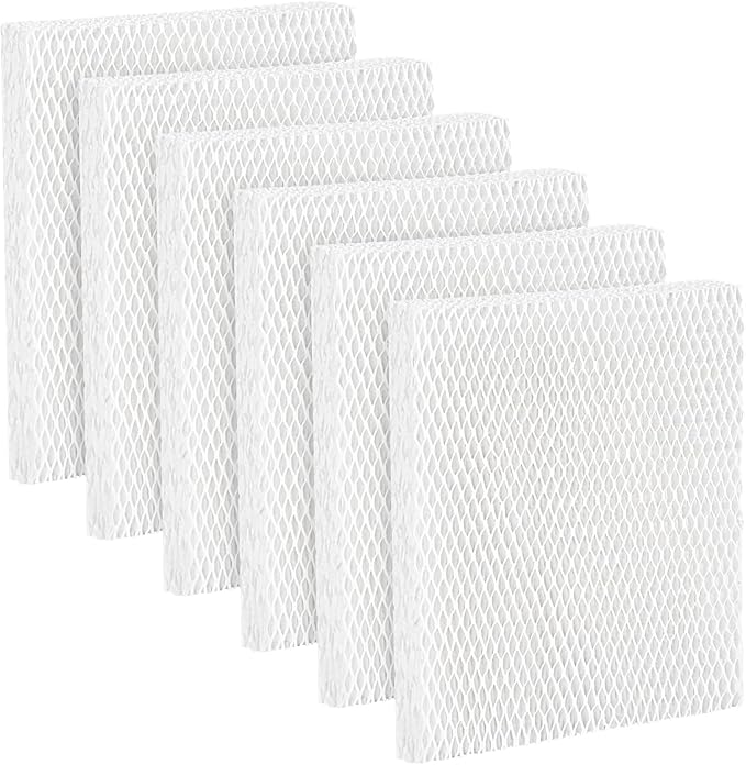 iSingo Humidifier Wicking HFT600 Fil-TER T for Honeywell Hev615 Hev620 Humidifier, Compatible with Honeywell HFT600 Humidifier Fil-TER T Compare to Part HFT600T HFT600PDQ, (6 Pack)