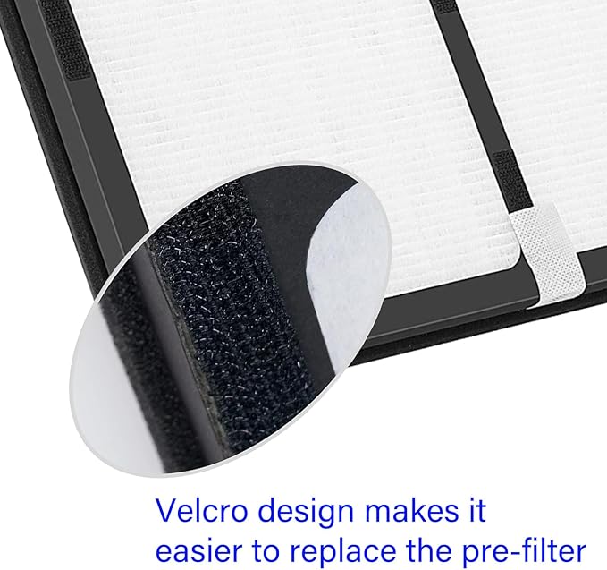 D Replacement Idylis Filter for IAF-H-100D AC-2118 AC-2123 IAP-10-280 IAP10280 Air Purifier, 2 Pack H13 True HEPA Filter + 4 Pack Activated Carbon Pre-filter