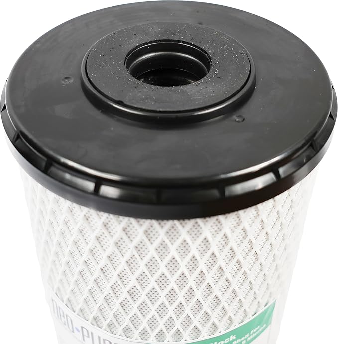 Neo-Pure CTOX-4510 Carbon Block Filter, 9-7/8" x 4-1/2" | Premium Coconut Shell Carbon for Enhanced Filtration | Reduces Chlorine, Taste, Odor & Other Contaminants