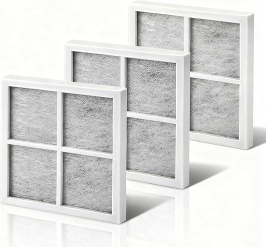 3 Pack LT120F Refrigerator Air Filter Replacement for LG & Kenmore Elite, 3-Layer Activated Carbon to Remove Odors & Keep Food Fresh, Compatible with ADQ73214402, ADQ73214404, 46-9918, 9918