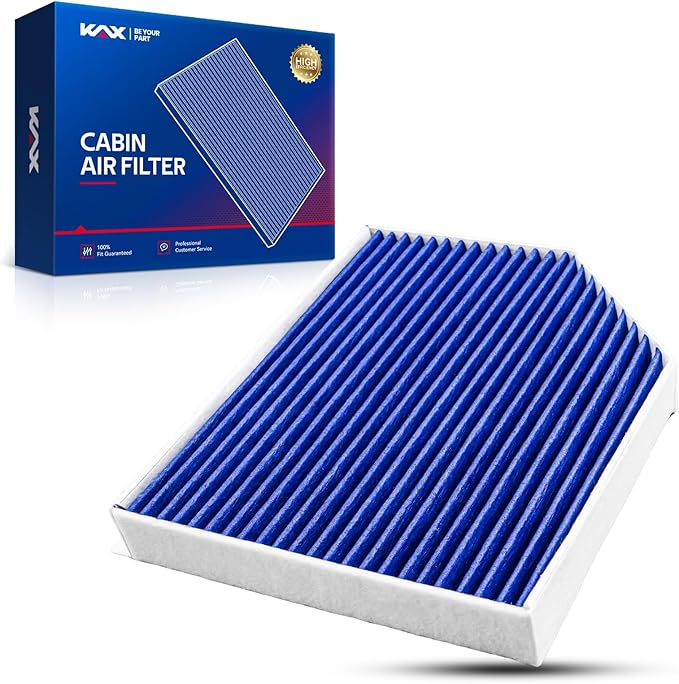 KAX Premium Cabin Air Filter with Dual Active Carbon, CF11179 Replacement for Audi Q5 2009-2017, A4, A4 Quattro 2009-2016, A5 Quattro 2008-2017, Macan 2015-2018, Strong Adsorption Cabin Filter